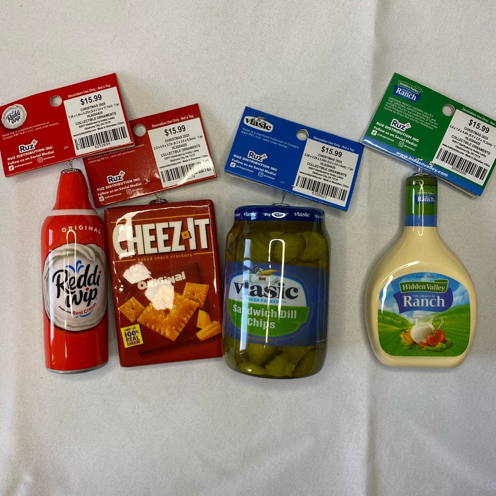 For novelty food, ornaments, Christmas gifts birthday